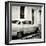 Cuba Fuerte Collection SQ BW - Cuban Taxi-Philippe Hugonnard-Framed Photographic Print