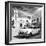 Cuba Fuerte Collection SQ BW - Main square of Santa Clara II-Philippe Hugonnard-Framed Photographic Print