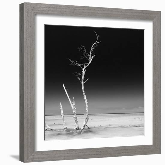 Cuba Fuerte Collection SQ BW - Ocean Nature-Philippe Hugonnard-Framed Photographic Print