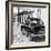 Cuba Fuerte Collection SQ BW - Old Car in Trinidad II-Philippe Hugonnard-Framed Photographic Print