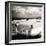 Cuba Fuerte Collection SQ BW - Old Classic Car Cabriolet-Philippe Hugonnard-Framed Photographic Print