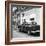 Cuba Fuerte Collection SQ BW - Old Taxi Pontiac 1953-Philippe Hugonnard-Framed Photographic Print