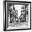 Cuba Fuerte Collection SQ BW - Street Scene Havana III-Philippe Hugonnard-Framed Photographic Print