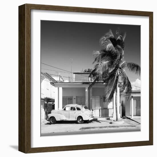 Cuba Fuerte Collection SQ BW - Sunday Afternoon II-Philippe Hugonnard-Framed Photographic Print