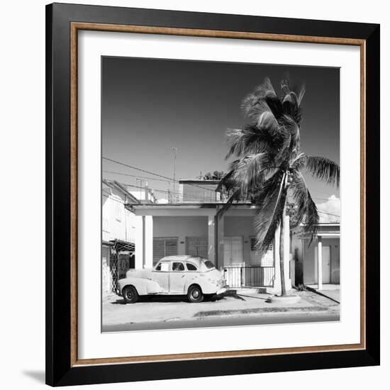 Cuba Fuerte Collection SQ BW - Sunday Afternoon II-Philippe Hugonnard-Framed Photographic Print