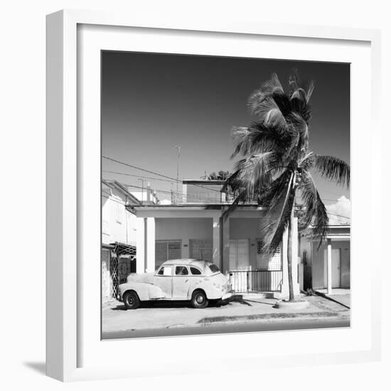 Cuba Fuerte Collection SQ BW - Sunday Afternoon II-Philippe Hugonnard-Framed Photographic Print