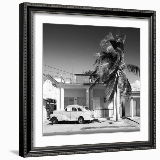 Cuba Fuerte Collection SQ BW - Sunday Afternoon II-Philippe Hugonnard-Framed Photographic Print