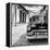 Cuba Fuerte Collection SQ BW - Taxi in Trinidad II-Philippe Hugonnard-Framed Stretched Canvas