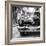 Cuba Fuerte Collection SQ BW - Taxi of Havana II-Philippe Hugonnard-Framed Photographic Print