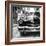 Cuba Fuerte Collection SQ BW - Taxi of Havana II-Philippe Hugonnard-Framed Photographic Print