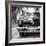 Cuba Fuerte Collection SQ BW - Taxi of Havana II-Philippe Hugonnard-Framed Photographic Print