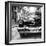 Cuba Fuerte Collection SQ BW - Taxi of Havana II-Philippe Hugonnard-Framed Photographic Print