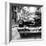 Cuba Fuerte Collection SQ BW - Taxi of Havana II-Philippe Hugonnard-Framed Photographic Print