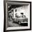 Cuba Fuerte Collection SQ BW - Taxi Pontiac 1953-Philippe Hugonnard-Framed Photographic Print