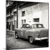 Cuba Fuerte Collection SQ BW - Taxi Pontiac 1953-Philippe Hugonnard-Mounted Photographic Print