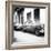 Cuba Fuerte Collection SQ BW - Two Old Classic Cars-Philippe Hugonnard-Framed Photographic Print