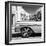 Cuba Fuerte Collection SQ BW - Vintage Car II-Philippe Hugonnard-Framed Photographic Print