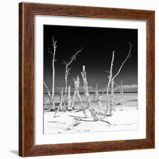 Cuba Fuerte Collection SQ BW - Wild Ocean-Philippe Hugonnard-Framed Photographic Print