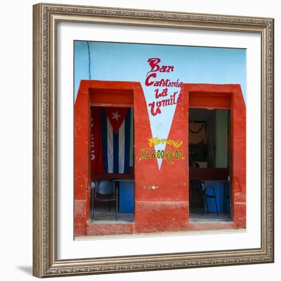 Cuba Fuerte Collection SQ - Cafeteria-Philippe Hugonnard-Framed Photographic Print