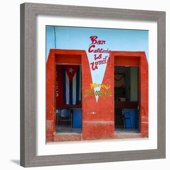 Cuba Fuerte Collection SQ - Cafeteria-Philippe Hugonnard-Framed Photographic Print