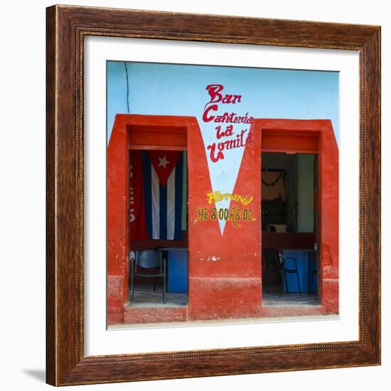 Cuba Fuerte Collection SQ - Cafeteria-Philippe Hugonnard-Framed Photographic Print