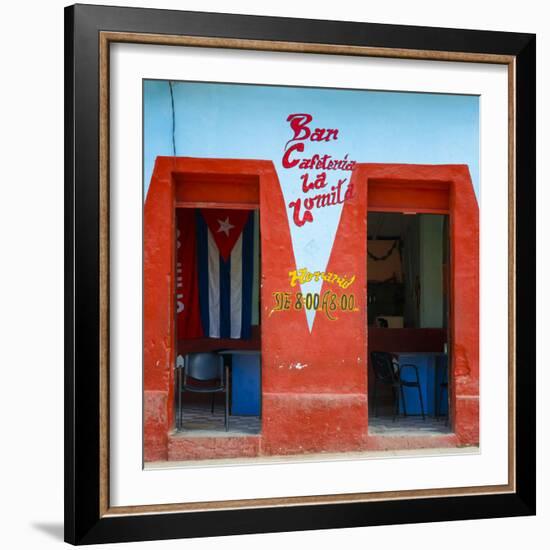 Cuba Fuerte Collection SQ - Cafeteria-Philippe Hugonnard-Framed Photographic Print