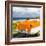 Cuba Fuerte Collection SQ - Classic Orange Car Cabriolet-Philippe Hugonnard-Framed Photographic Print