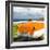 Cuba Fuerte Collection SQ - Classic Orange Car Cabriolet-Philippe Hugonnard-Framed Photographic Print