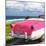 Cuba Fuerte Collection SQ - Classic Pink Car Cabriolet-Philippe Hugonnard-Mounted Photographic Print