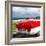 Cuba Fuerte Collection SQ - Classic Red Car Cabriolet-Philippe Hugonnard-Framed Photographic Print