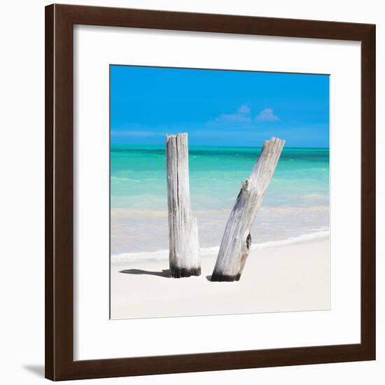 Cuba Fuerte Collection SQ - Clear Blue-Philippe Hugonnard-Framed Photographic Print