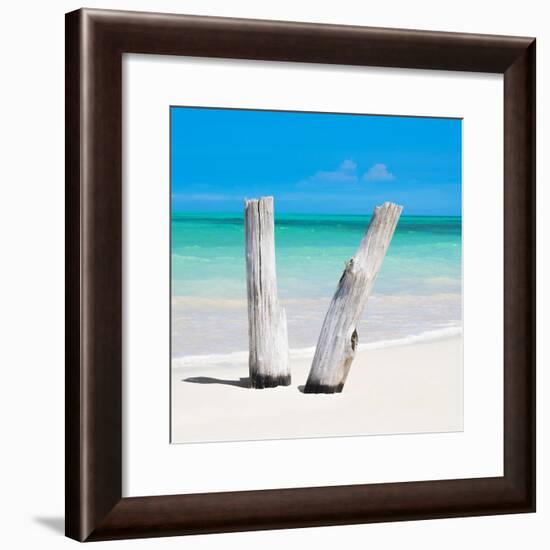 Cuba Fuerte Collection SQ - Clear Blue-Philippe Hugonnard-Framed Photographic Print