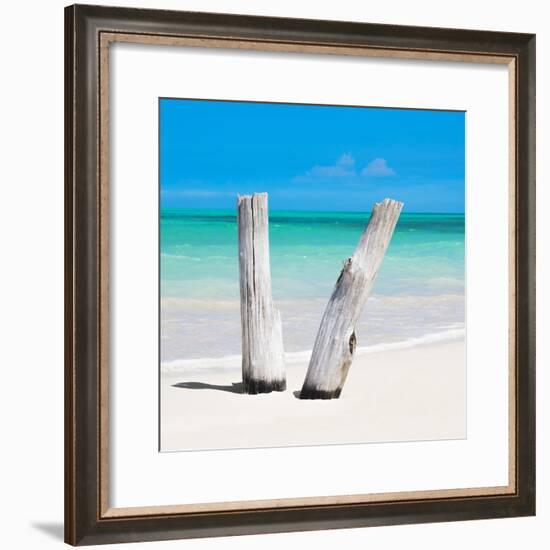 Cuba Fuerte Collection SQ - Clear Blue-Philippe Hugonnard-Framed Photographic Print