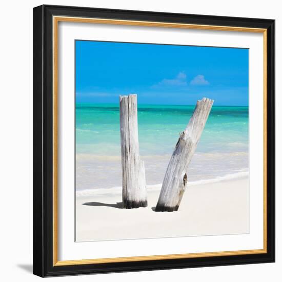 Cuba Fuerte Collection SQ - Clear Blue-Philippe Hugonnard-Framed Photographic Print