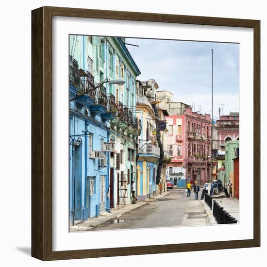 Cuba Fuerte Collection SQ - Colorful Architecture of Havana-Philippe Hugonnard-Framed Photographic Print