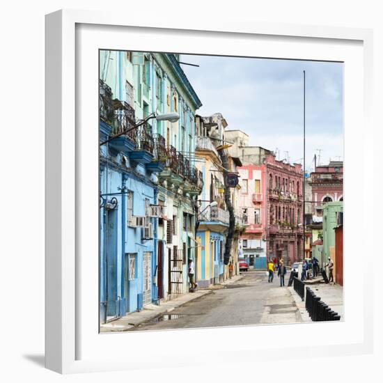 Cuba Fuerte Collection SQ - Colorful Architecture of Havana-Philippe Hugonnard-Framed Photographic Print