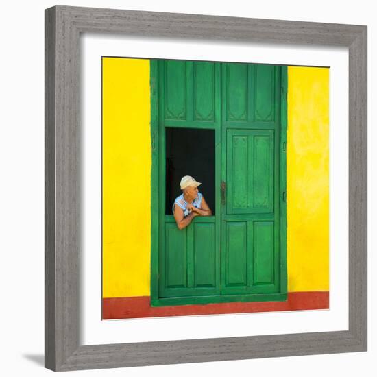 Cuba Fuerte Collection SQ - Cuban Looks-Philippe Hugonnard-Framed Photographic Print