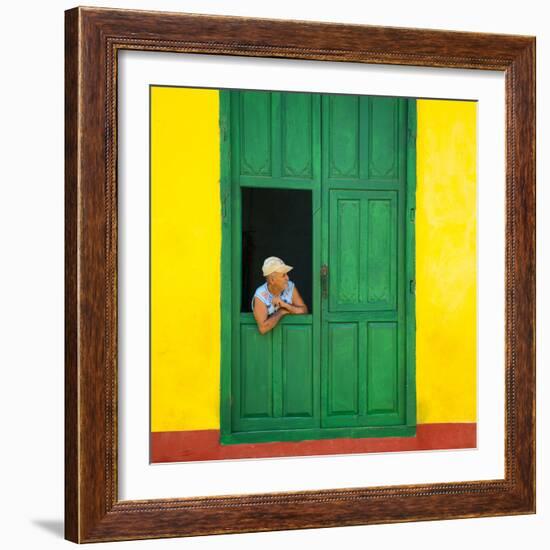 Cuba Fuerte Collection SQ - Cuban Looks-Philippe Hugonnard-Framed Photographic Print