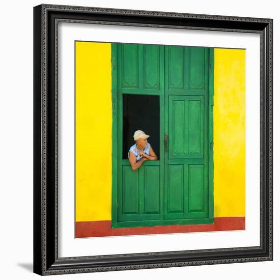 Cuba Fuerte Collection SQ - Cuban Looks-Philippe Hugonnard-Framed Photographic Print