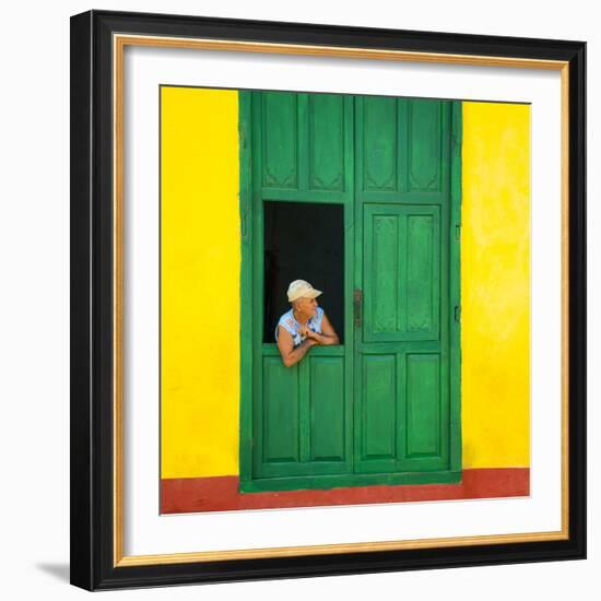 Cuba Fuerte Collection SQ - Cuban Looks-Philippe Hugonnard-Framed Photographic Print