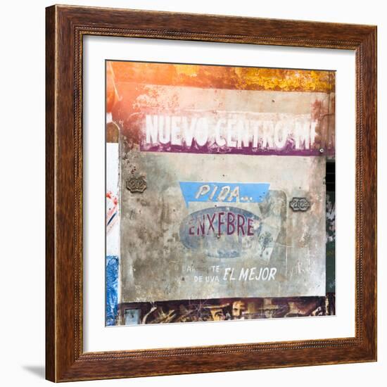 Cuba Fuerte Collection SQ - Cuban Street Advertising-Philippe Hugonnard-Framed Photographic Print