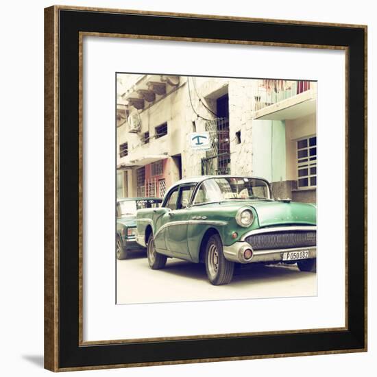 Cuba Fuerte Collection SQ - Cuban Taxi to Havana-Philippe Hugonnard-Framed Photographic Print