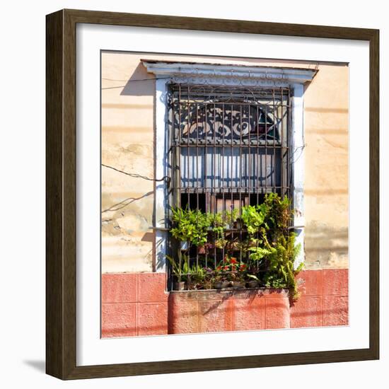 Cuba Fuerte Collection SQ - Cuban Window-Philippe Hugonnard-Framed Photographic Print