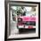 Cuba Fuerte Collection SQ - Detail on Pink Classic Chevrolet-Philippe Hugonnard-Framed Photographic Print