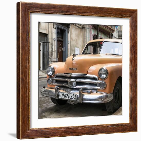 Cuba Fuerte Collection SQ - Dodge Classic Car-Philippe Hugonnard-Framed Photographic Print