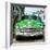 Cuba Fuerte Collection SQ - Green Chevy-Philippe Hugonnard-Framed Photographic Print