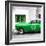 Cuba Fuerte Collection SQ - Green Pontiac 1953 Original Classic Car-Philippe Hugonnard-Framed Photographic Print