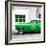 Cuba Fuerte Collection SQ - Green Pontiac 1953 Original Classic Car-Philippe Hugonnard-Framed Photographic Print