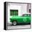 Cuba Fuerte Collection SQ - Green Pontiac 1953 Original Classic Car-Philippe Hugonnard-Framed Stretched Canvas
