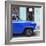 Cuba Fuerte Collection SQ - Havana Blue Car-Philippe Hugonnard-Framed Photographic Print